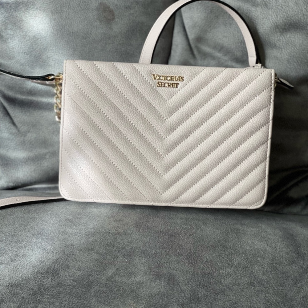 Faux leather Victoria Secrets crossbody